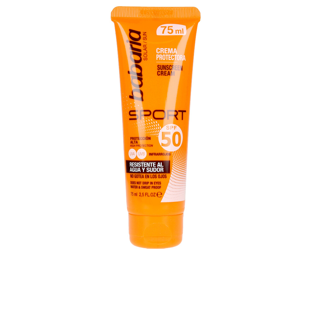 Qk5WMUZrYUxKWjRFT1A0dUxBQlpXaTI0SkNRM0lYN0thd1J3aWhIL2RXbm1NZWdOUEFndWpVVXE5Mk1IUUc0RA2 SOLAR SPORT waterproof sun cream SPF50 75 ml - Image 1