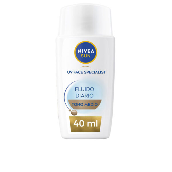 DAILY SUN FLUID facial protection SPF50+ #medium tone 40 ml