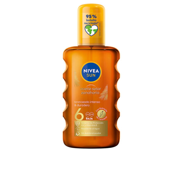 SUN CARROT solar oil SPF6 200 ml