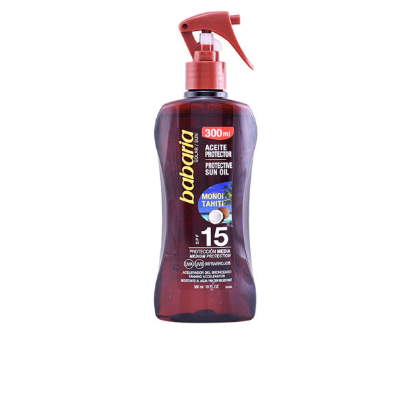SOLAR OIL MONOI TAHITI spray SPF15 300 ml