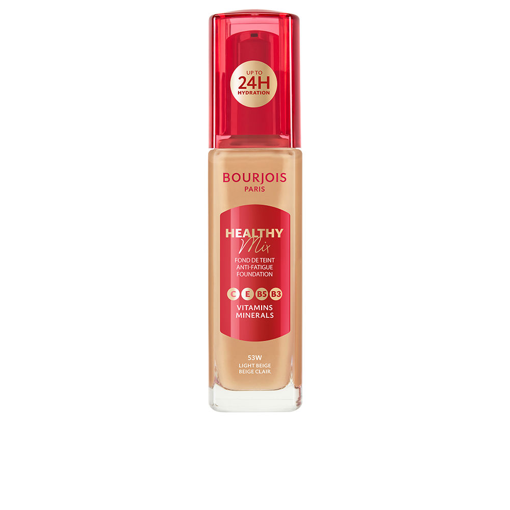 LytSdVU4ZnQ4dnlnNmxEbFZJdTBleERUZlRTQ2RMUEoyazdUWGF4b1JHNERiWjdqRTlLM3VrMDVndW41STBWSw2 HEALTHY MIX makeup base #53W-Light Beige 30ml - Image 1
