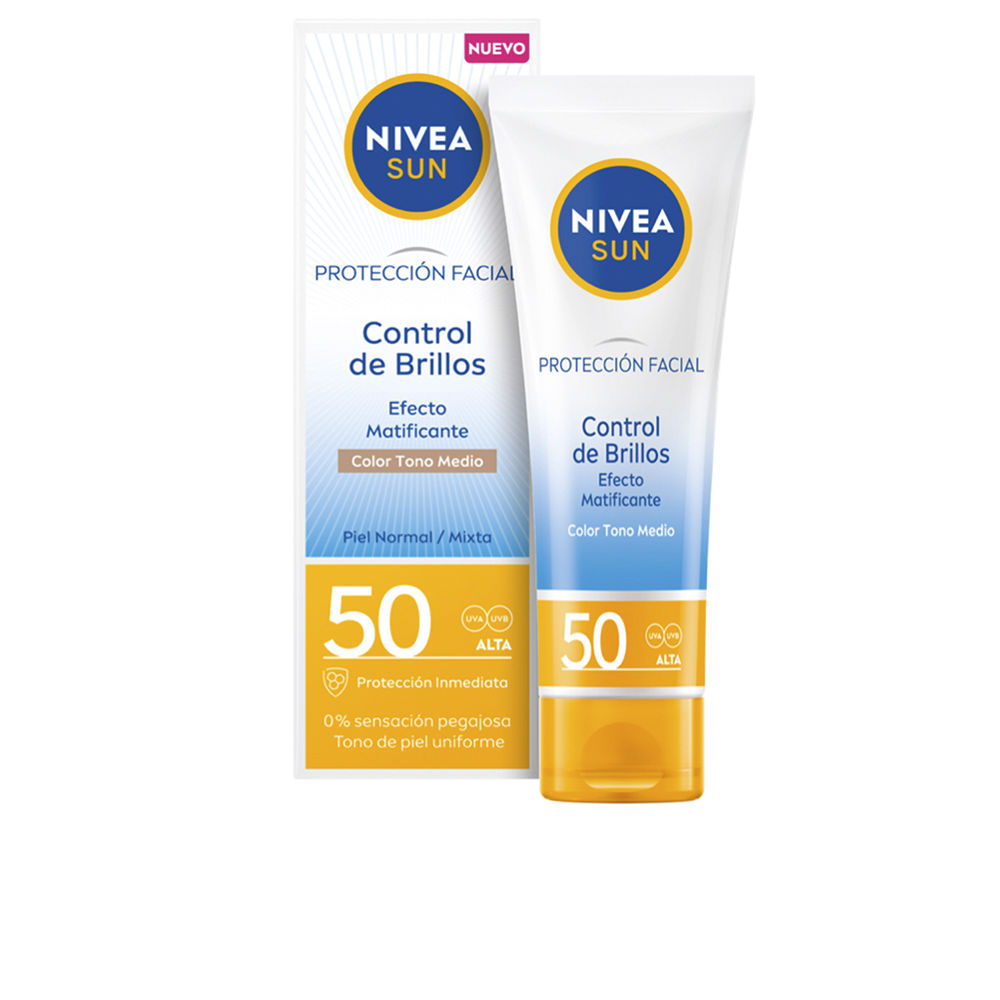 MitVS3RVVTl6eEJmWGRvbDdaNXgwUEpRZkpCcjhhSWhsNGx4S2tDb2d6OHFPakFHOUdLNDJsSzE0OTVvQ1B2cQ2 SUN CONTROL SHINE medium mattifying facial SPF50 40 ml - Image 1