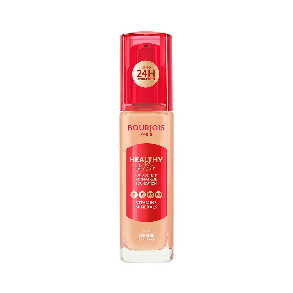 TUpESTExczU5VXdRbWNoajRuRk42dUtxaDFxUjU3TnhBWTVOd2FRVVdiTjA1M0RmWmtDalRxQVAwVy94VzJxZg2 HEALTHY MIX makeup base #55N-Deep Beige 30ml - Image 1