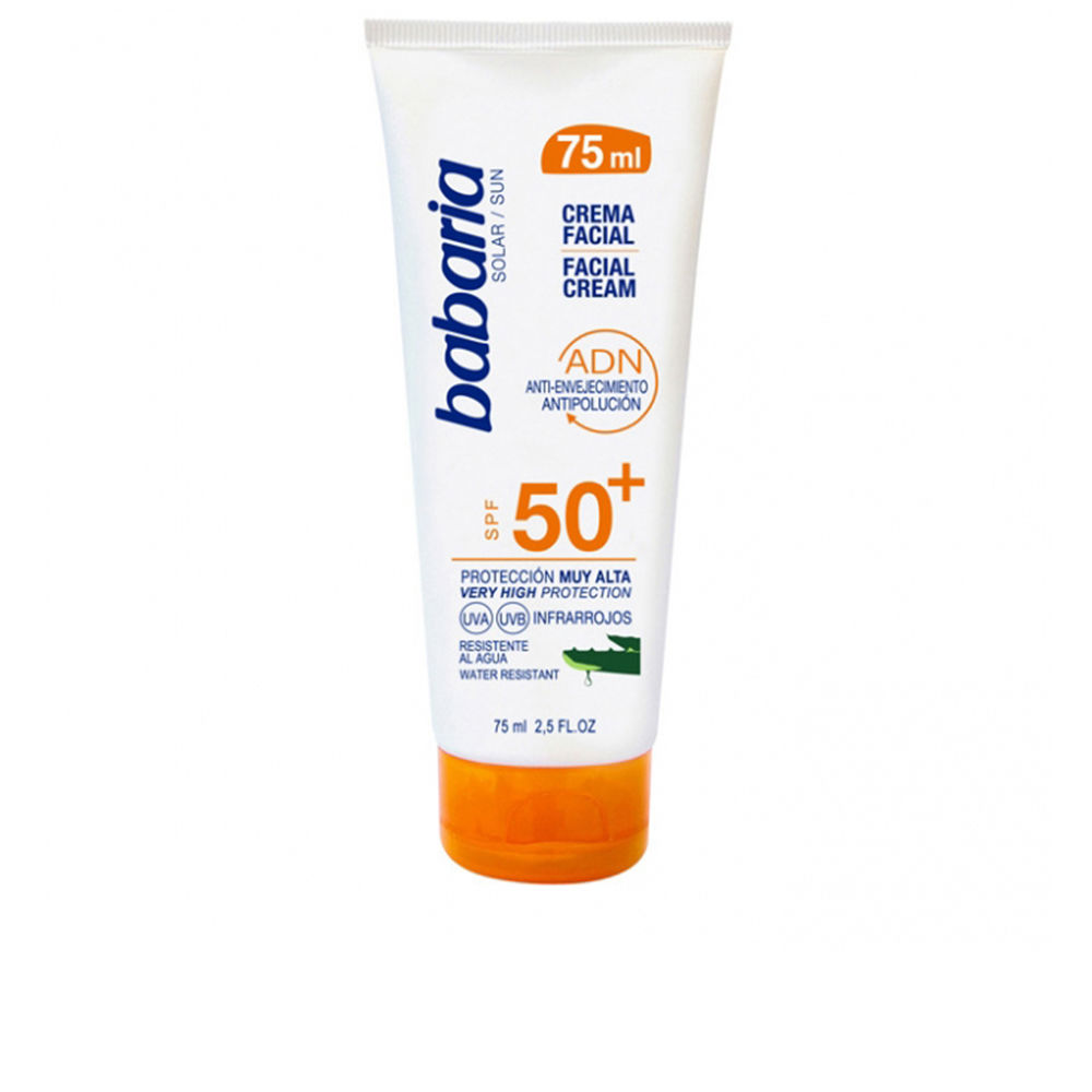 TUtVeHo3WEQ0ZTZ0cmVWSjJUVXR0K20vRmQ4eGtDVlN5MTdZR09LYjFoYVZQODJNclJ0VFpVdVgrSzhzK3BBeg2 SOLAR ADN aloe vera facial sun cream SPF50+ 75 ml - Image 1