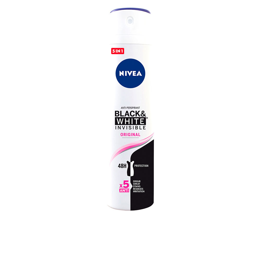 TVY1bHZQaFpKSTE3VWNJbTJKSU9wSzRyeE1WSHI5eGdXMmZYZk1XVkZKUC9FUHNCM2doU3NoTWFUK1ljYjdDRg2 BLACK & WHITE INVISIBLE deodorant spray 200 ml - Image 1