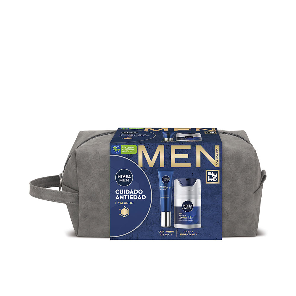 ZjBqUEllQ08vaXFHaE5vTDcvMGI3cjZLNzVBd0JzMkx0cW5vN211MUp3bEFwSHVOMGtJN1JxaXBnRGZ4cjhGTA2 MEN'S TOILETRY BAG ANTI-AGING CARE CASE 3 pcs - Image 1
