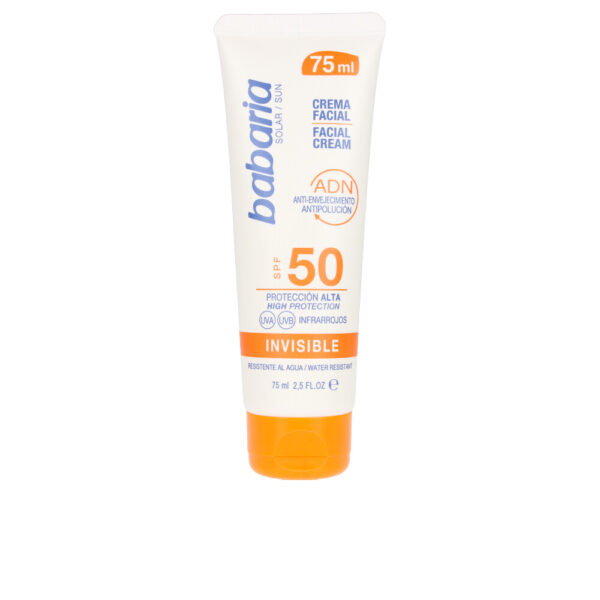 SOLAR INVISIBLE DNA facial sun cream SPF50 75 ml