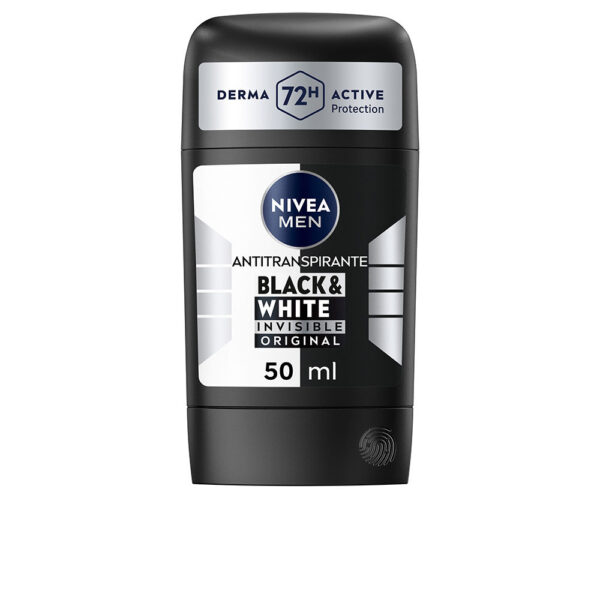 MEN BLACK & WHITE INVISIBLE ORIGINAL deodorant stick 50 ml