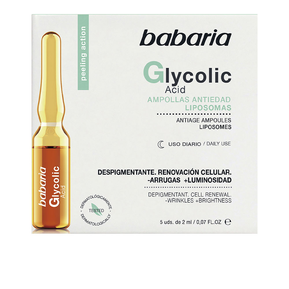 amxzTmpZakcwdlQ4V3VRQnRFMVJNMUNXTjZnb3BTN3E2VzFHbDh6S3JDNndhcHBTSSt0Y0tCMnJmRlZJTUxwWQ2 GLYCOLIC ACID cell renewal ampoules 5 x 2 ml - Image 1