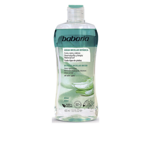 BIPHASE MAKEUP REMOVER micellar water aloe vera 400 ml