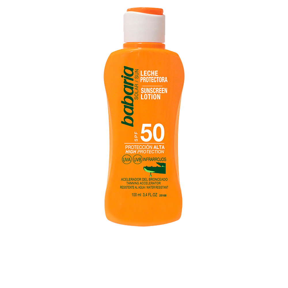 eFFnZGhCWHRuL290S1RzOFRiU1pPaUgwa2NQeEovQ0R5ajdoTnRLUHpOR2kwUW90Vkw1VE9aU1VIQzJrMktodA2 Leche Protectora Solar con Aloe Vera SPF50 100ml - Image 1
